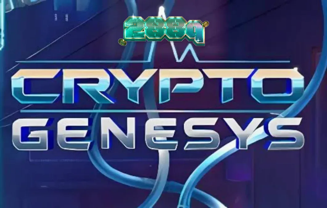 Interface do slot Crypto Genesys em um dispositivo móvel moderno